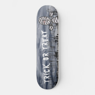 Tabuleiro de Skateboard Personalizado do Horror de