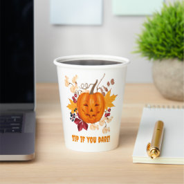 Taça De Café De Abóbora De Halloween - "Sip If You