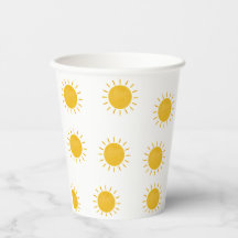 Taça de papel Sun