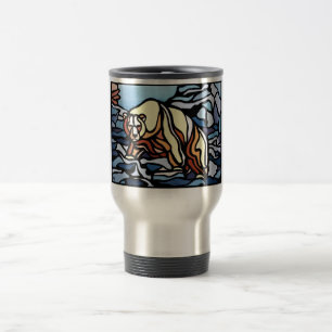 Taça de Urso Polar de Caneca de viagem de Arte Nat