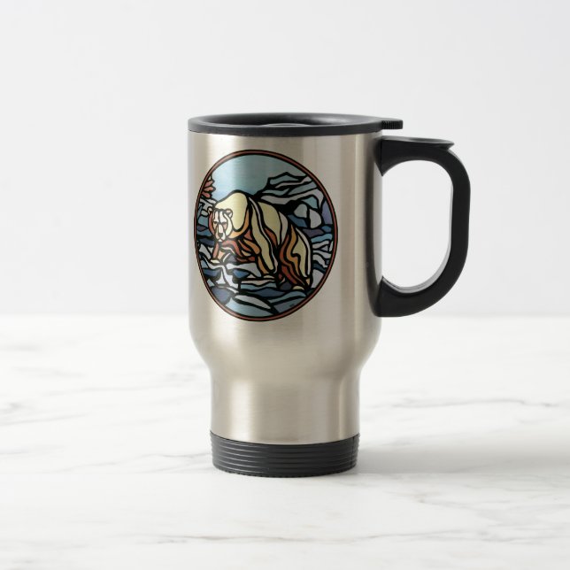 Taça de Urso Polar de Caneca de viagem de Arte Nat (Direita)