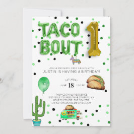 Taco Bout One | Primeiro Convite de Aniversário