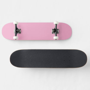 Taco de Skate Rosa Claro Sólido para Rodadas Suave