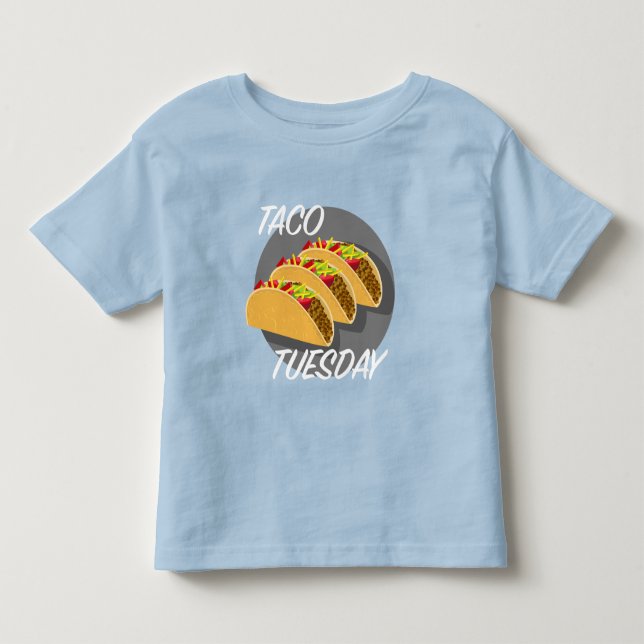 Taco Design - Toddler Fine Jersey T-Shirt (Frente)