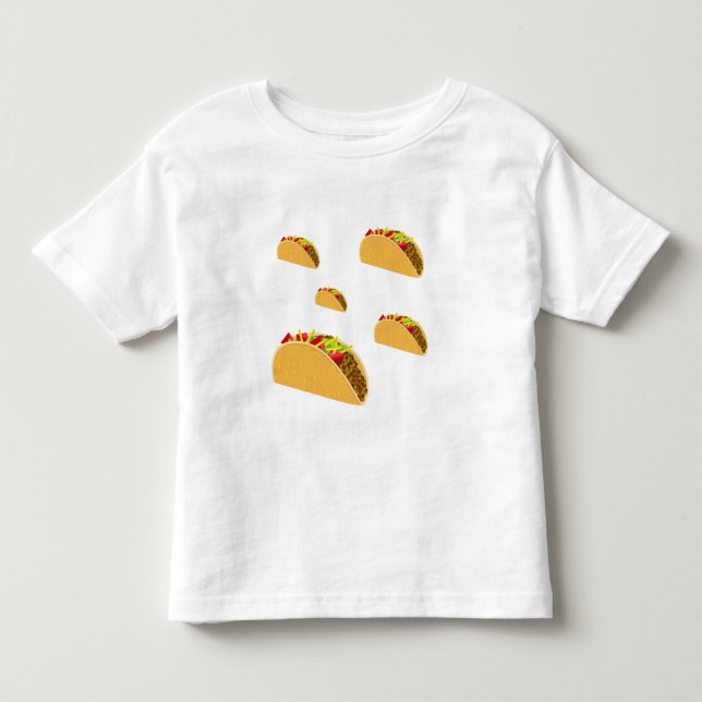 Taco Design - Toddler Fine Jersey T-Shirt (Frente)