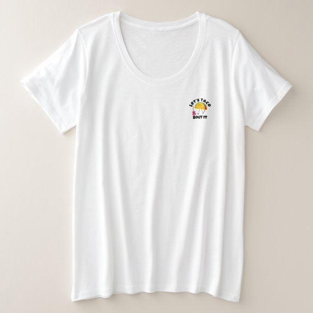"Taco Guitar T-Shirt - Engraçado Teto Comida Mexic (Frente do Design)