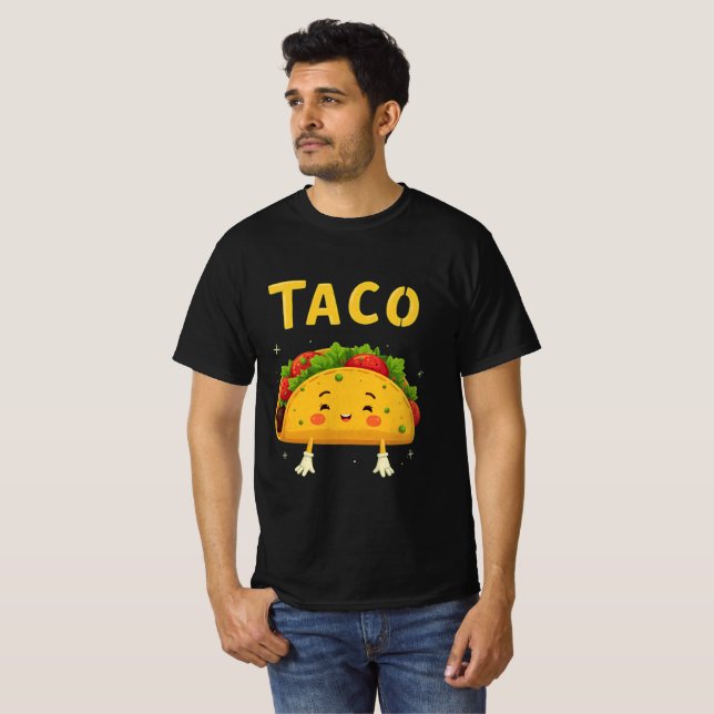 Taco Mens T-Shirt (Frente Completa)