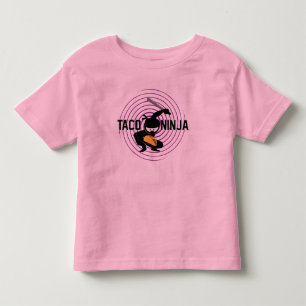 Taco Ninja Design - Toddler Fine Jersey T-Shirt