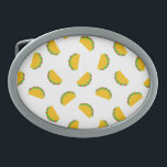 Taco Pattern Impressão Belt Buckle<br><div class="desc">Taco Pattern Impressão Belt Buckle</div>