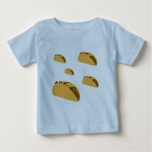 Taco Terça-feira Design - Baby Fine Jersey T-Shirt