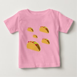 Taco Terça-feira Design - Baby Fine Jersey T-Shirt