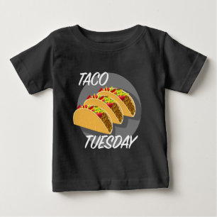 Taco Terça-feira Design - Baby Fine Jersey T-Shirt