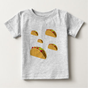 Taco Terça-feira Design - Baby Fine Jersey T-Shirt