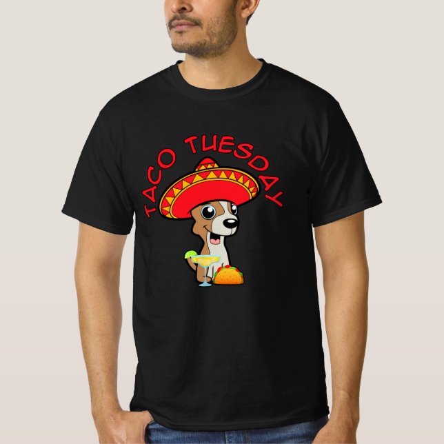Taco Terça-feira T-Shirt (Frente)