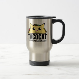 Tacocat Caneca de viagem para trás