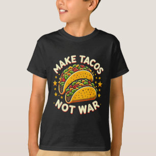 Tacos Não Tacos De Guerra Dão Camisetas Gráficas E