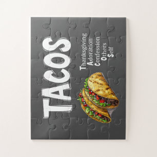 TACOS Prayer Quebra-cabeça
