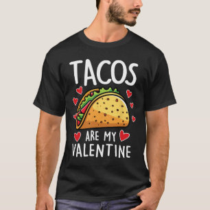 Tacos São Meu Namorado Camiseta Masculina Feminina