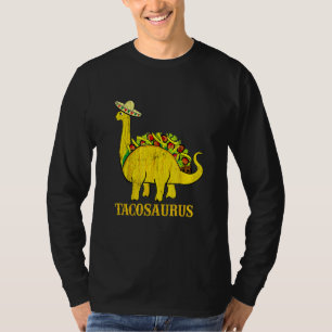 Tacosaurus Cinco De Mayo Camisetas Engraçado Taco