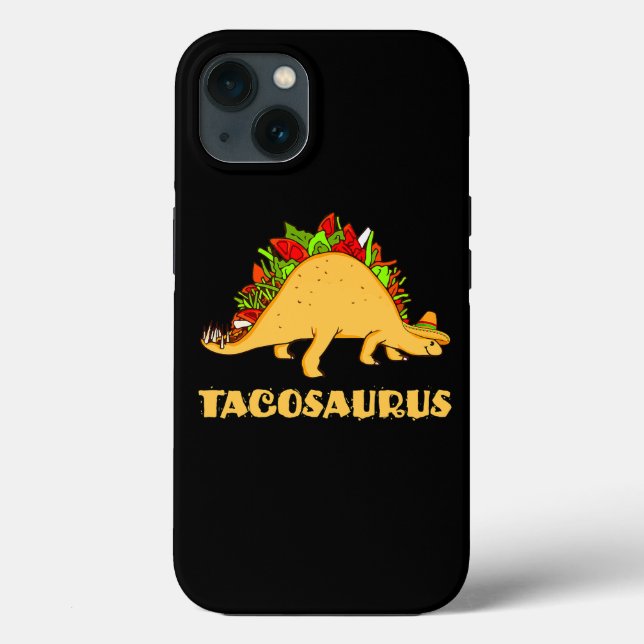 Tacosaurus Cinco de Mayo Funny Taco Dinossaur (Verso)