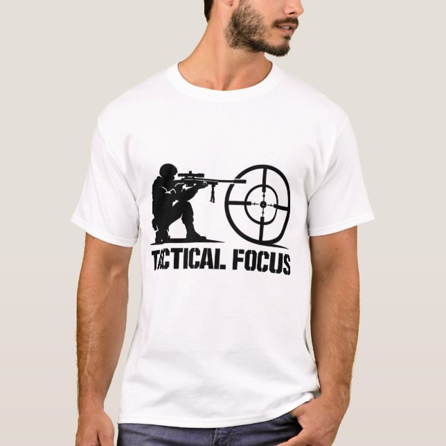 Tactical Focus Sniper Target T-Shirt (Frente)