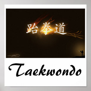 Taekwondo Impressão