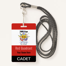 TAG Con 2022 - Red Quadrant - Cadet Crachá
