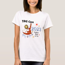TAG Con 2023 Disco do Ouro Ra da Convenção T-Shirt