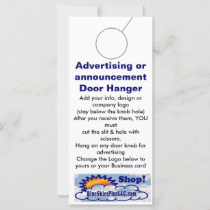 Tag da promoção do GANCHO de PORTA da propaganda