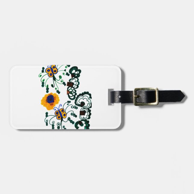 TAG DE BAGAGEM (Frente Horizontal)