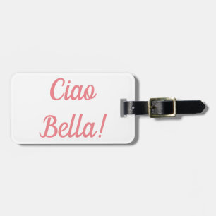 Tag de Bagagem de Ciao Bella