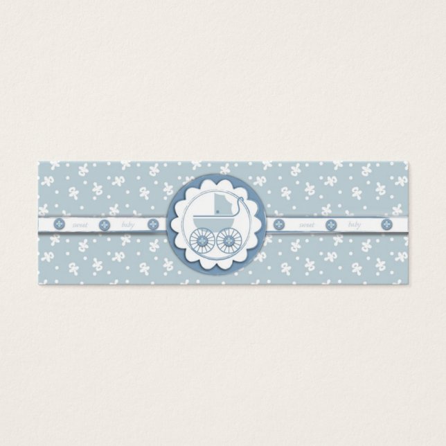 Tag de presente fina de um rapaz doce (Frente)