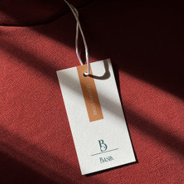 Tag de Travamento de Script de Caligrafia Elegante