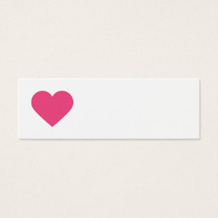 Tag do presente do querido & do Chevron do rosa
