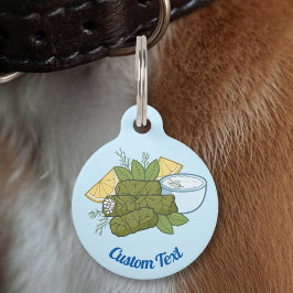 Tag Etiqueta de ID de Pet Dolmadakia