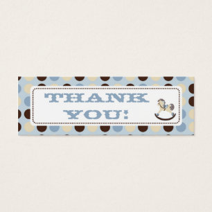 Tag magro 2 do presente do cavalo de balanço TY