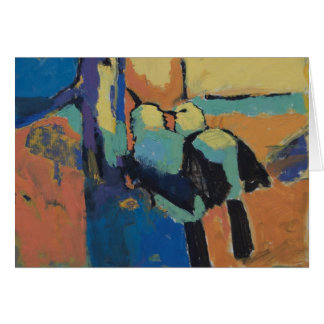 Tagarelas Pied - cartão da arte