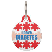 Tag médico da identificação do alerta do diabetes