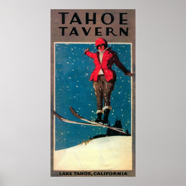 Tahoe Tavern Promo Poster (Frente)