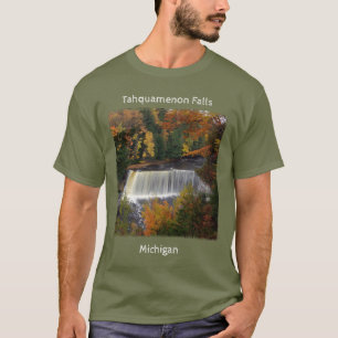 Tahquamenon Falls Camisa de outono branca