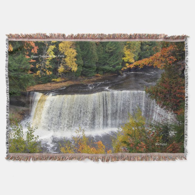Tahquamenon Falls lança cobertor (Frente)
