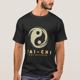 Tai Chi Camisa Yin Yang Cultivo De Espírito De Cam