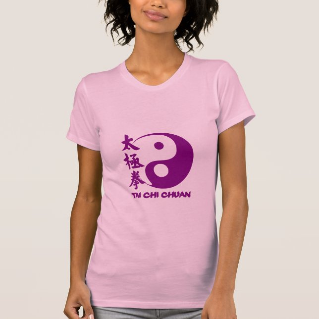 Tai chi T-Shirt for woman (Frente)