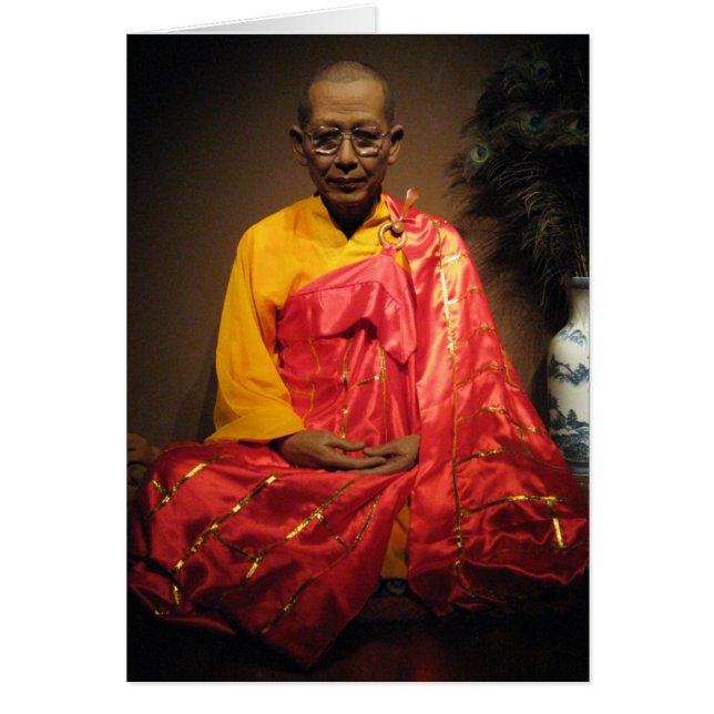 Tai Sue Yen Boon ... Cartão budista chinês (Frente)