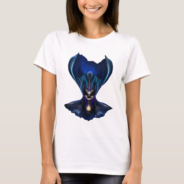 Taidushan Sai Shadow Blue Mulheres Camisa (Frente)