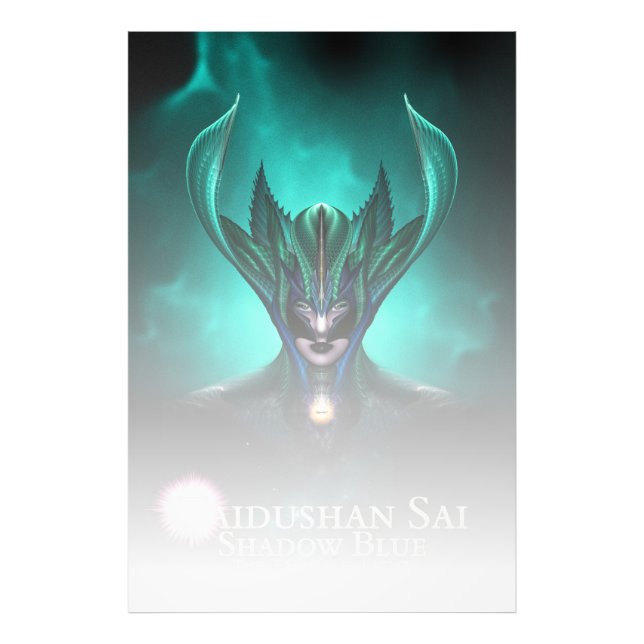 Taidushan Sai Shadow Blue TELGR Foto Impressão (Frente)