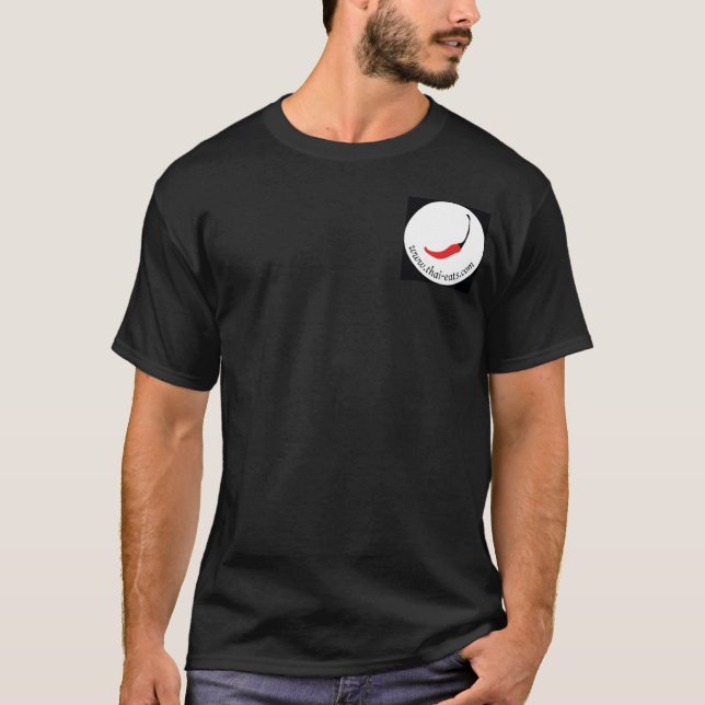 Tailandês come o t-shirt do fã (Frente)