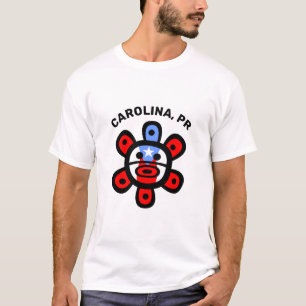 Taino Sun Puerto Rico Flag Custom Town T-Shirt