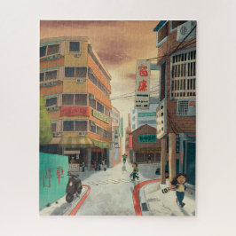 Taipei Sunlight Street Quebra-cabeça