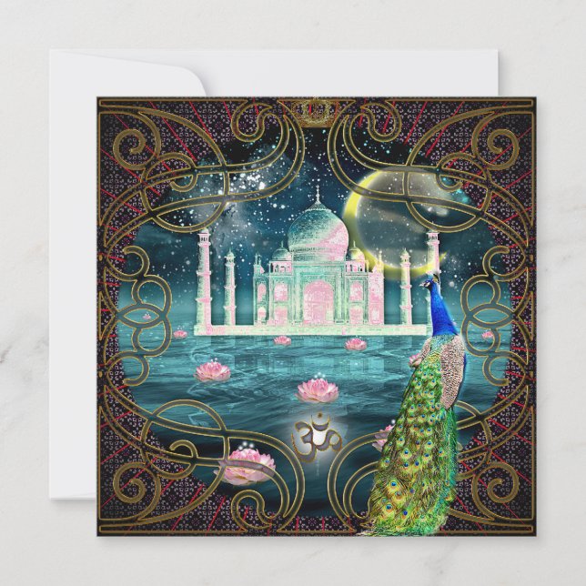 Taj Mahal - Estilo Boêmiano Oriental (Frente)